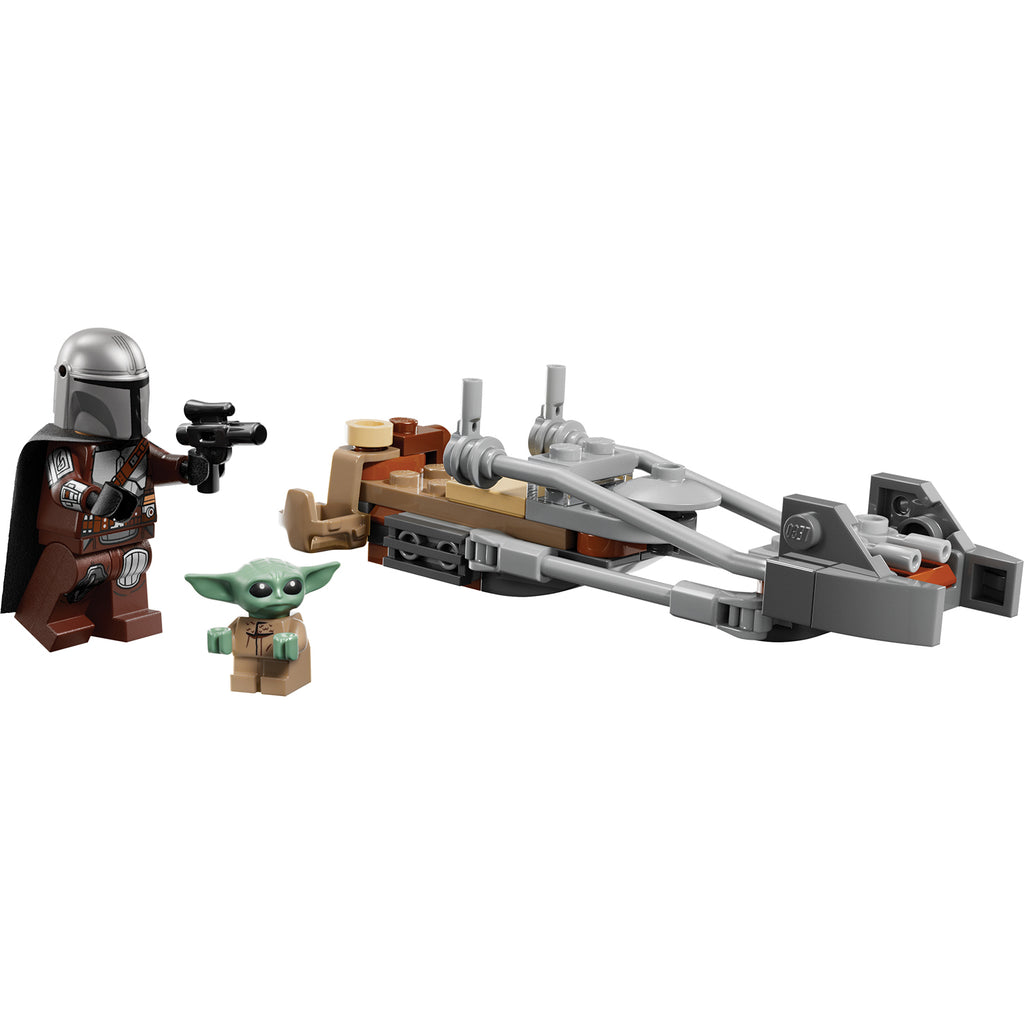 LEGO® Star Wars™ The Mandalorian & Grogu’s Speeder Bike™ Đồ chơi lắp ráp Star Wars 75436 - Hình ảnh chi tiết 2