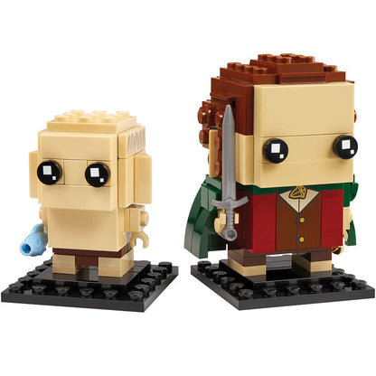 LEGO® BrickHeadz™ Frodo™ & Gollum™ - Mô hình lắp ráp Chúa tể những chiếc nhẫn - LEGO 40630 - Hình ảnh chi tiết 2