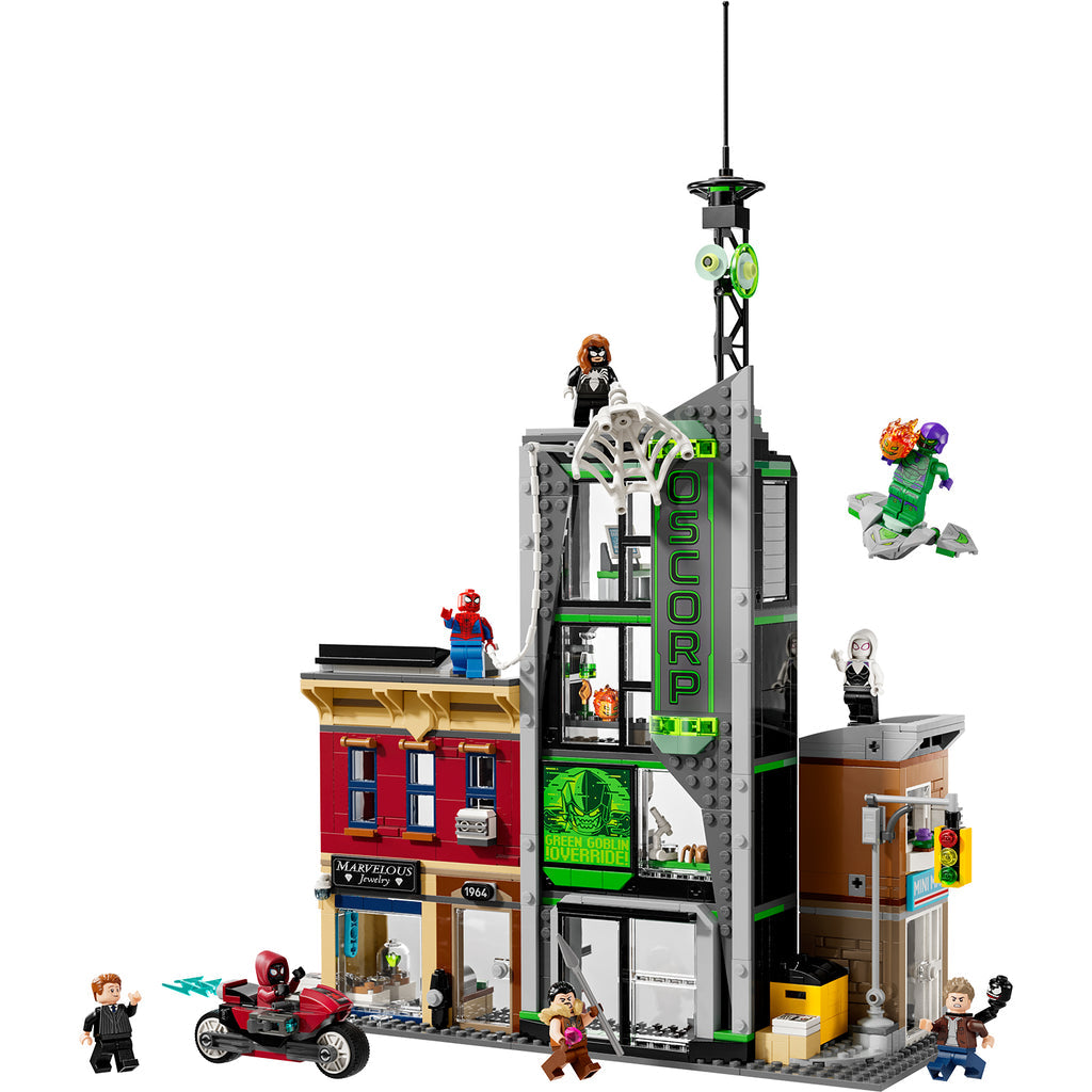 LEGO® Marvel Spider-Man vs. Oscorp - Mô Hình Lắp Ráp Trận Chiến Tại Oscorp 76324 - Hình ảnh chi tiết 2