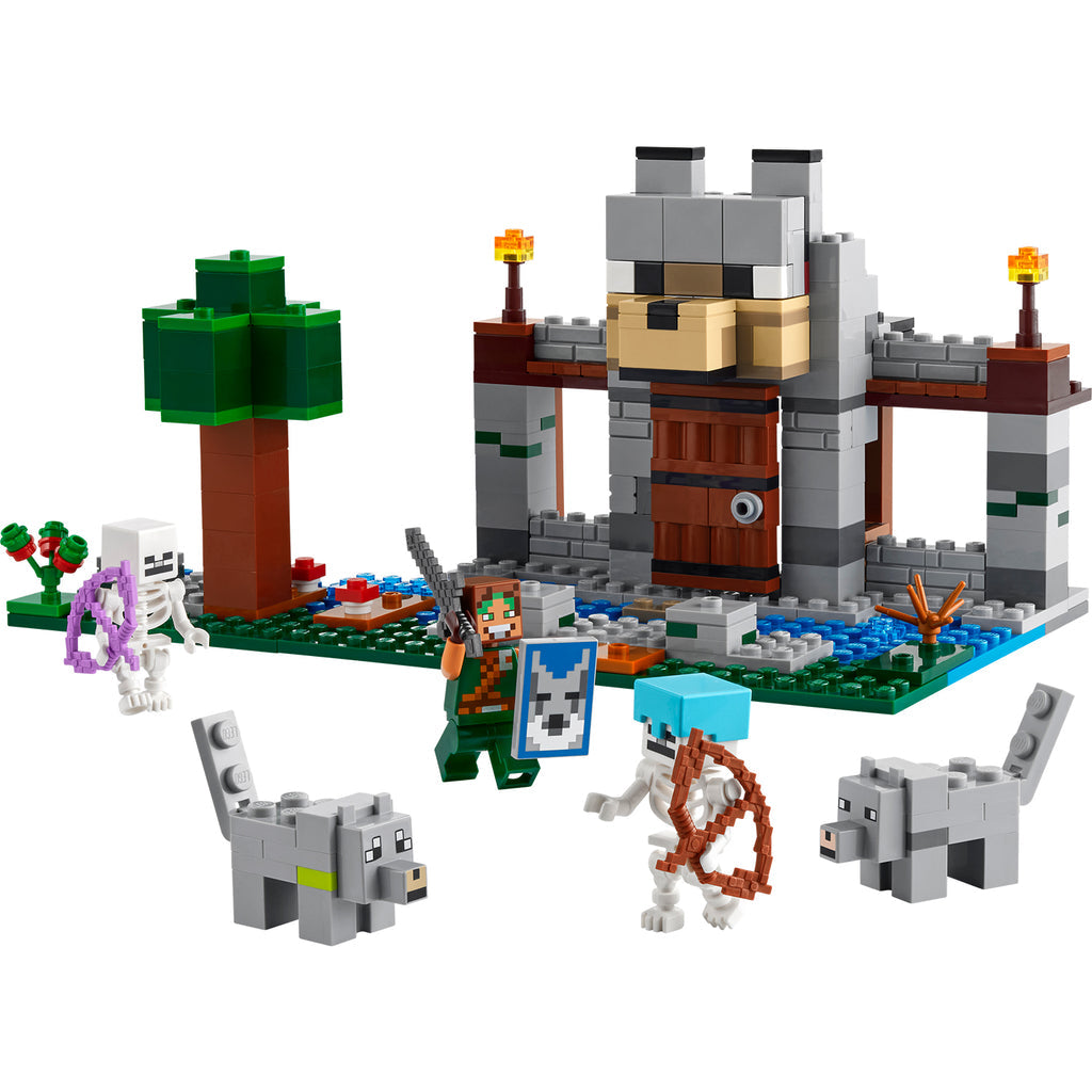 LEGO® Minecraft® The Wolf Stronghold - Đồ Chơi Lắp Ráp Pháo Đài Sói 21261 - Hình ảnh chi tiết 2