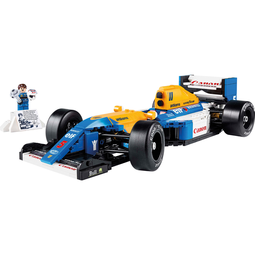 LEGO® ICONS™ Williams Racing FW14B & Nigel Mansell - Mô Hình Xe Đua F1 Huyền Thoại (10353) - Hình ảnh chi tiết 2