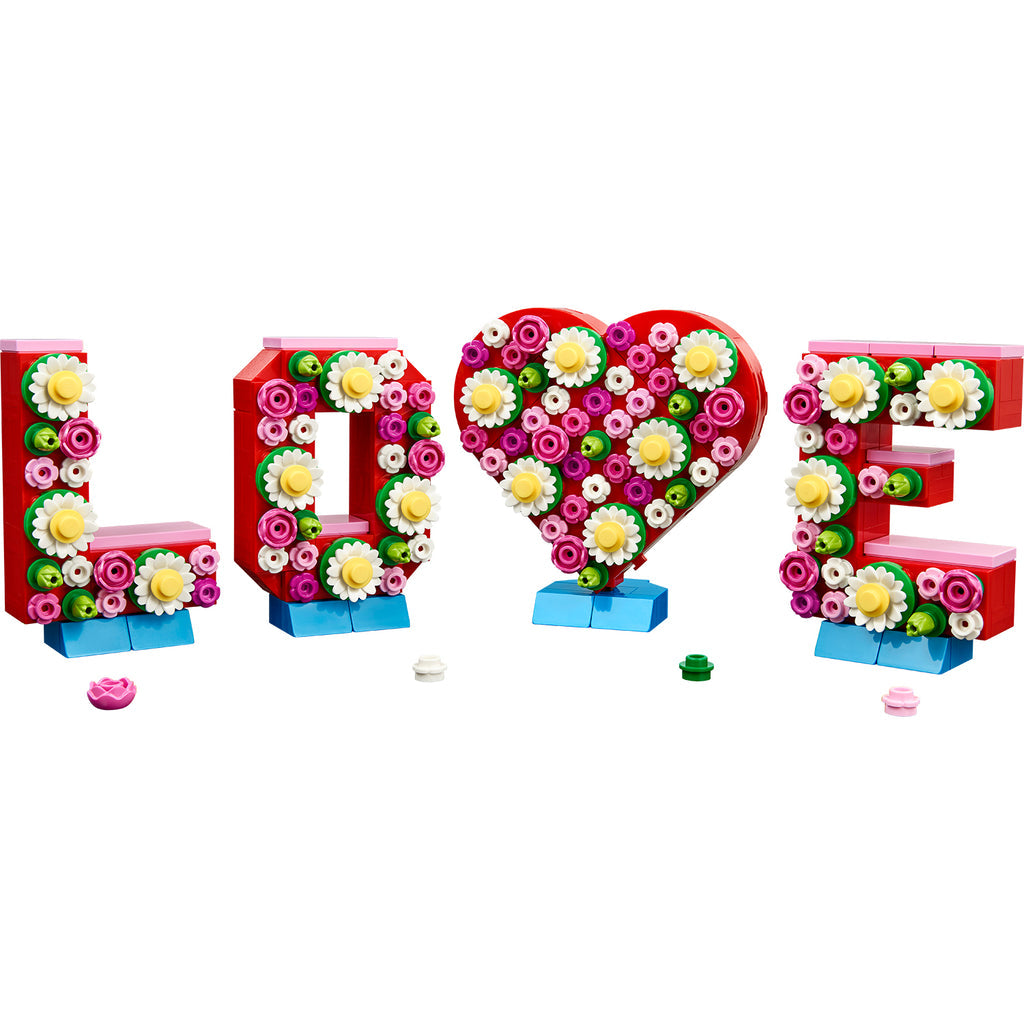 LEGO® Love Letters - Bộ Đồ Chơi Lắp Ráp Xếp Hình Trang Trí (40867) - Hình ảnh chi tiết 2