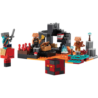 LEGO® Minecraft® The Nether Bastion - Đồ Chơi Lắp Ráp Minecraft LEGO 21185 - Hình ảnh chi tiết 2