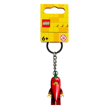 LEGO® Chili Girl Keyring - Móc Khóa Nhân Vật Cô Gái Ớt LEGO 854234 - Hình ảnh sản phẩm
