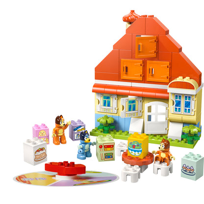 LEGO® DUPLO® Bluey: Blueys Family House with Memory Game - Đồ chơi lắp ráp Ngôi nhà của gia đình Bluey (10459) - Hình ảnh chi tiết 2