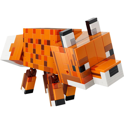LEGO® Minecraft® The Fox - Đồ Chơi Lắp Ráp Mô Hình Cáo - LEGO 21588 - Hình ảnh chi tiết 2