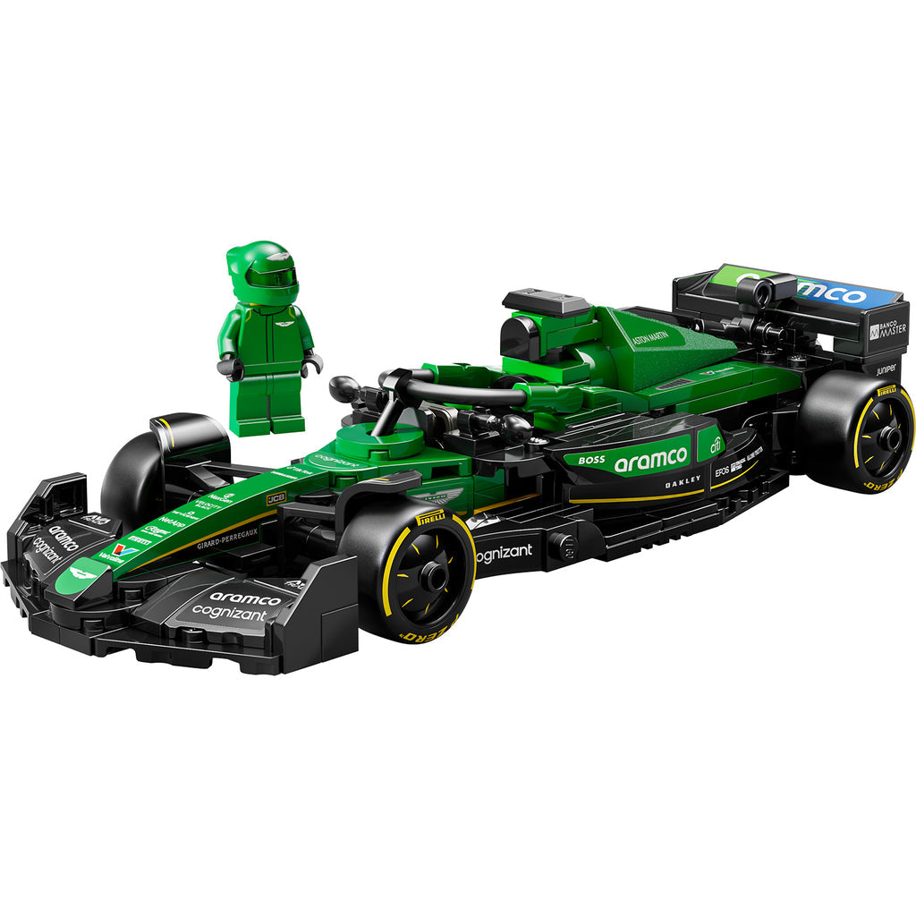 LEGO® Speed Champions - Aston Martin Aramco F1® AMR24 Race Car - Mô Hình Xe Đua F1 2024 LEGO 77245 - Hình ảnh chi tiết 2