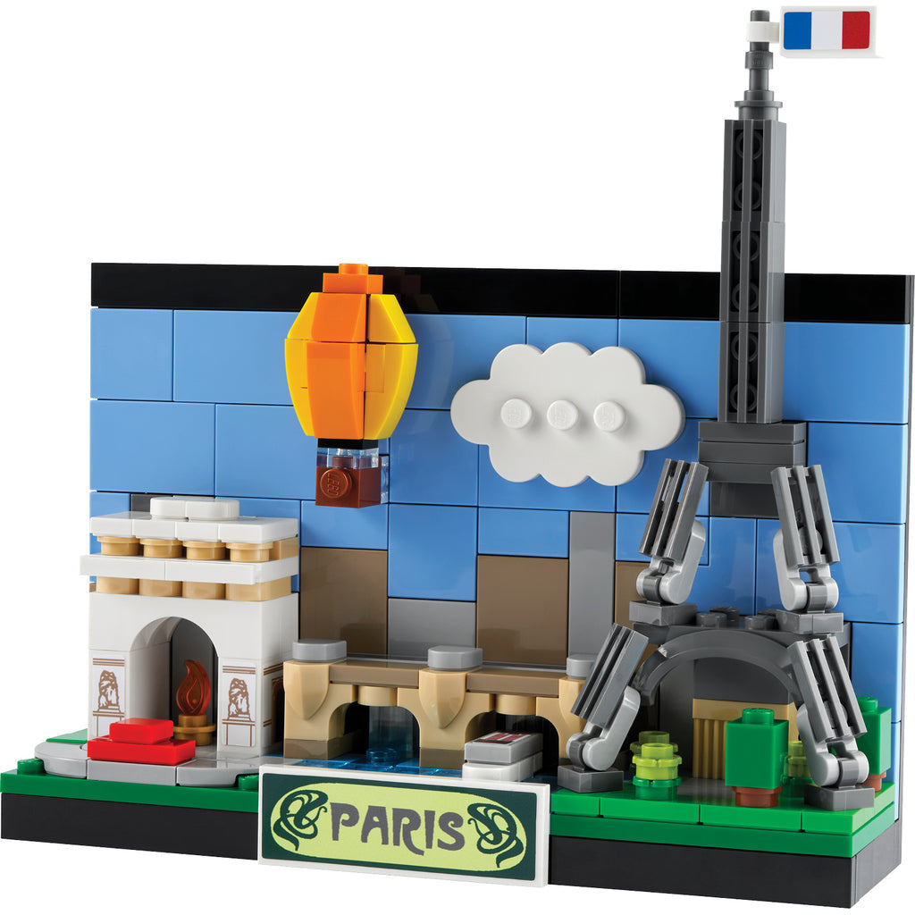 LEGO® Creator Paris Postcard - Mô Hình Bưu Thiếp 3D Paris - LEGO 40568 - Hình ảnh chi tiết 2
