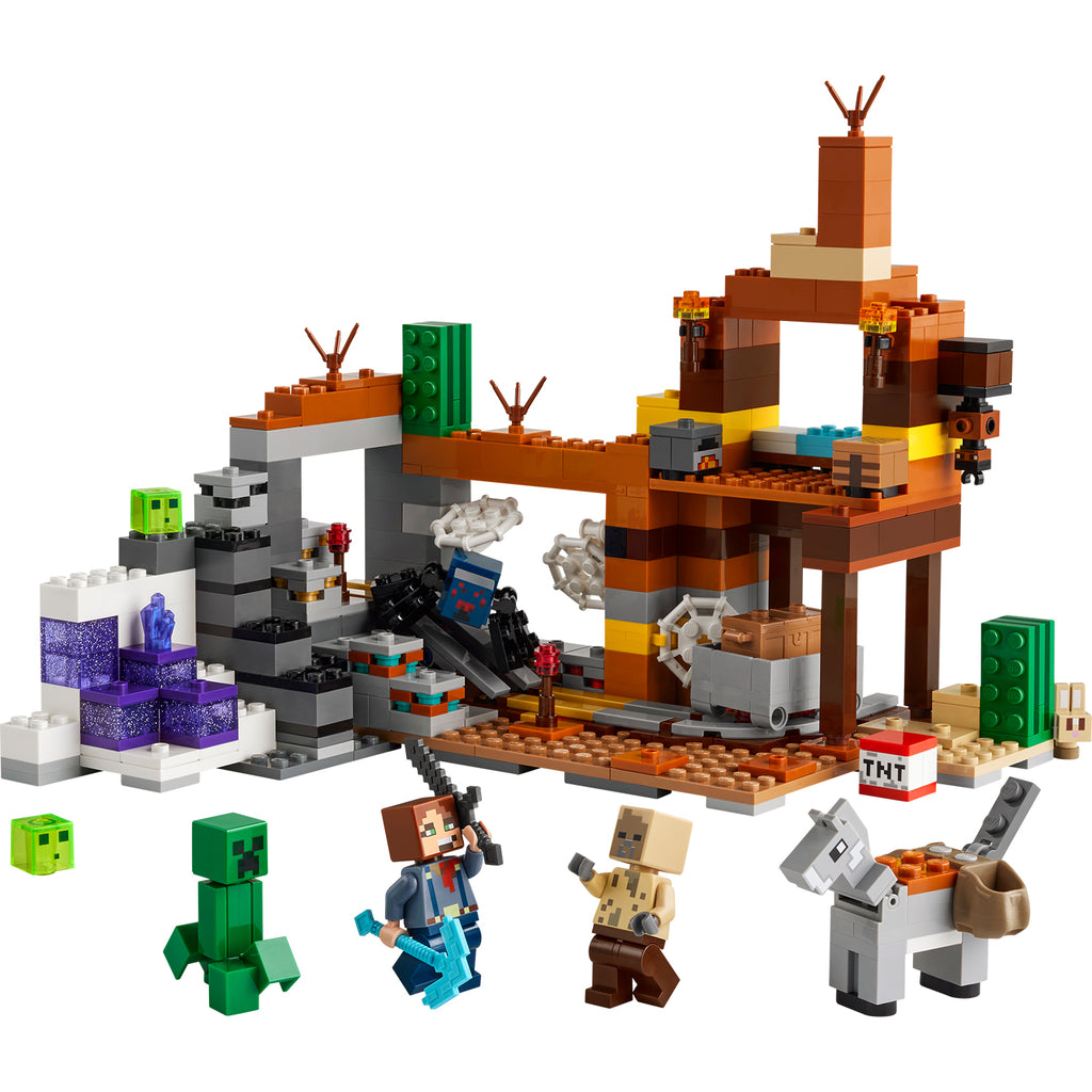 LEGO® Minecraft® The Badlands Mineshaft - Đồ Chơi Lắp Ráp Hầm Mỏ Vùng Badlands LEGO 21263 - Hình ảnh chi tiết 2