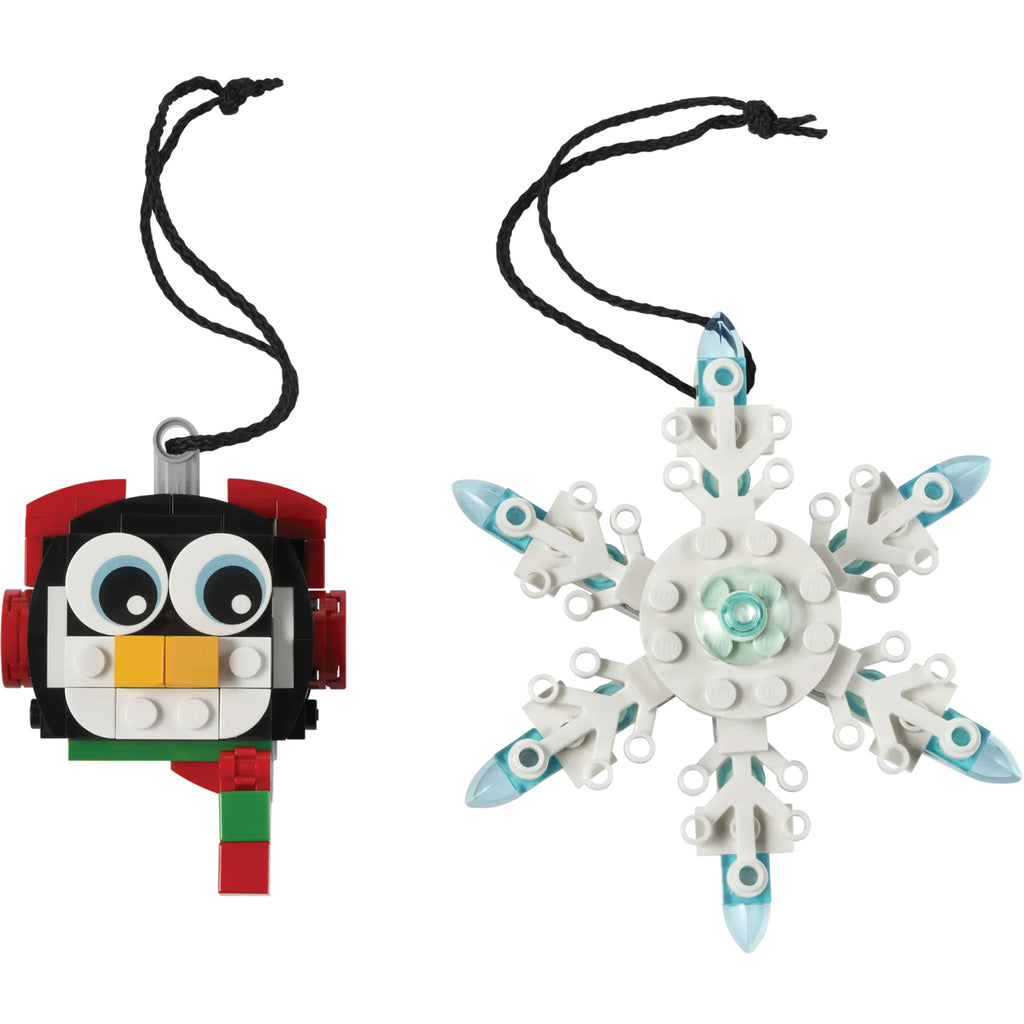 LEGO® Penguin & Snowflake - Đồ Trang Trí Giáng Sinh - LEGO 40572 - Hình ảnh chi tiết 2