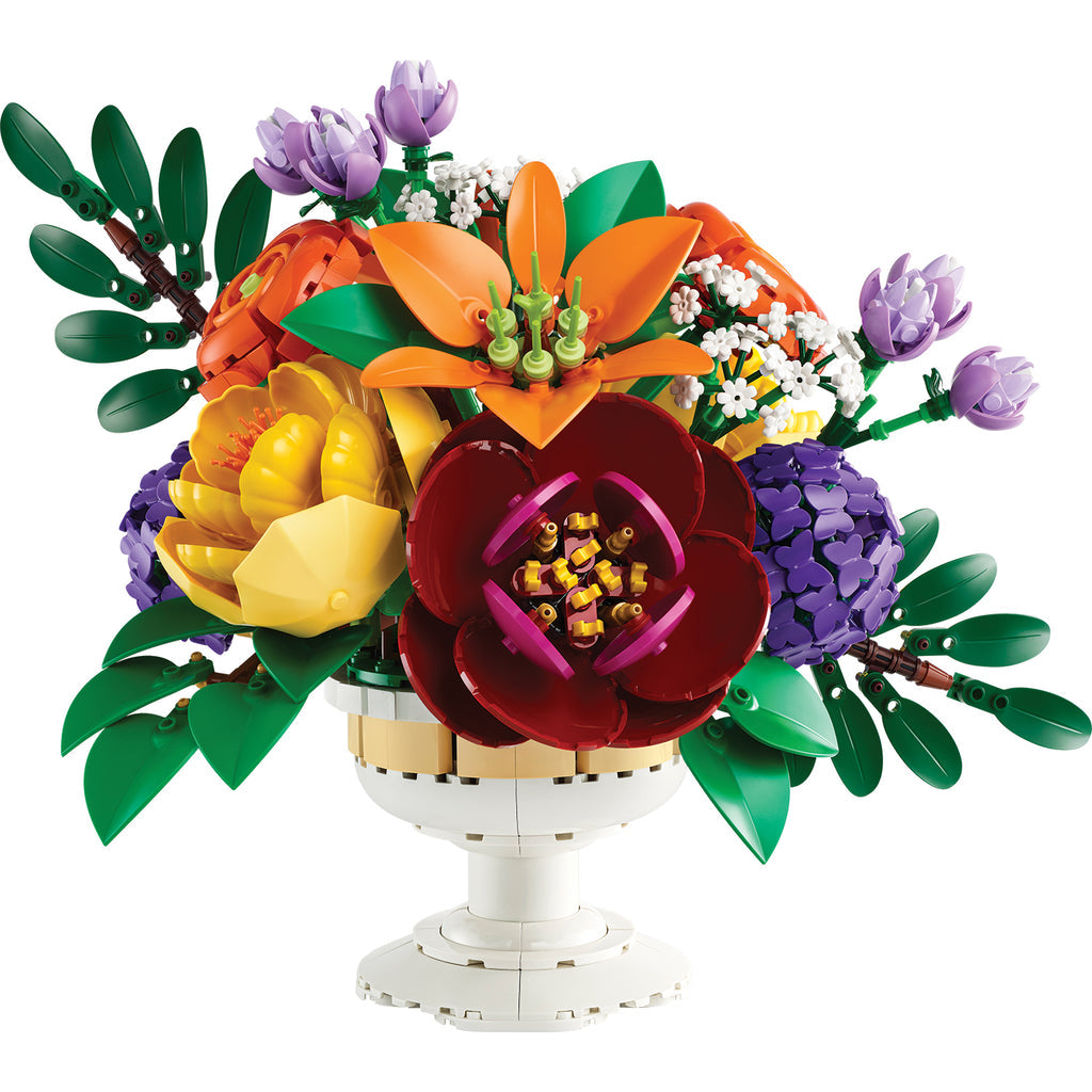 LEGO® Botanicals Flower Arrangement - Bộ Lắp Ráp Bình Hoa Nghệ Thuật - LEGO 10345 - Hình ảnh chi tiết 2