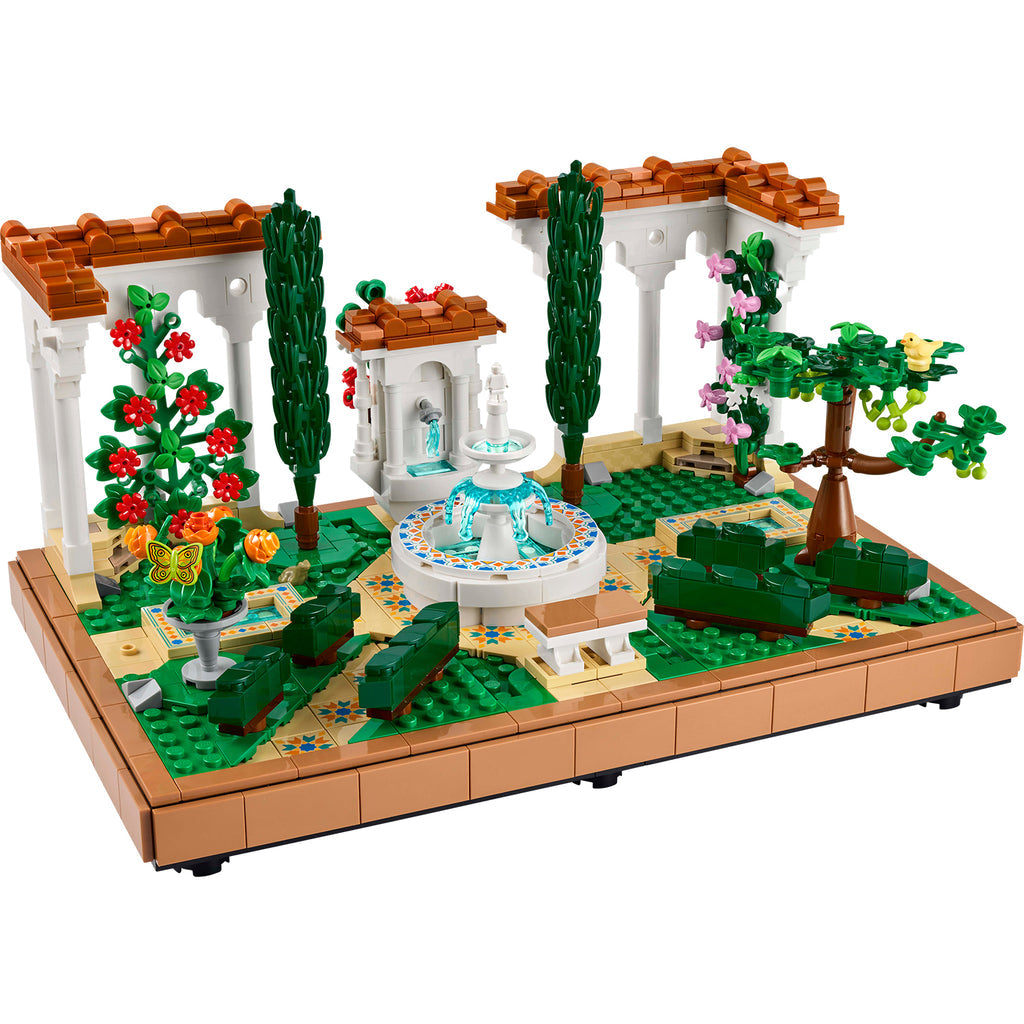 LEGO® ICONS™ Fountain Garden - Bộ Lắp Ráp Khu Vườn Đài Phun Nước - LEGO 10359 - Hình ảnh chi tiết 2