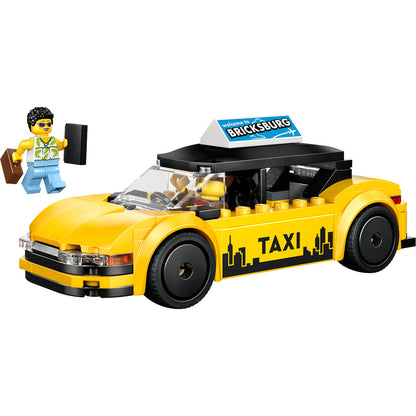 LEGO® City Yellow Taxi - Đồ Chơi Lắp Ráp Xe Taxi Vàng - LEGO 60487 - Hình ảnh chi tiết 2
