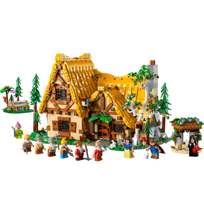 LEGO® Disney™ Snow White and the Seven Dwarfs Cottage Mô hình Ngôi nhà của Bảy Chú Lùn LEGO (43242) - Hình ảnh chi tiết 2