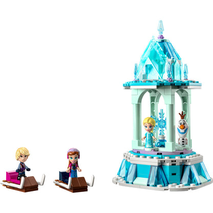 LEGO® Disney™ Anna and Elsa’s Magical Carousel - Bộ Đồ Chơi Lắp Ráp Vòng Quay Phép Thuật Frozen - LEGO 43218 - Hình ảnh chi tiết 2