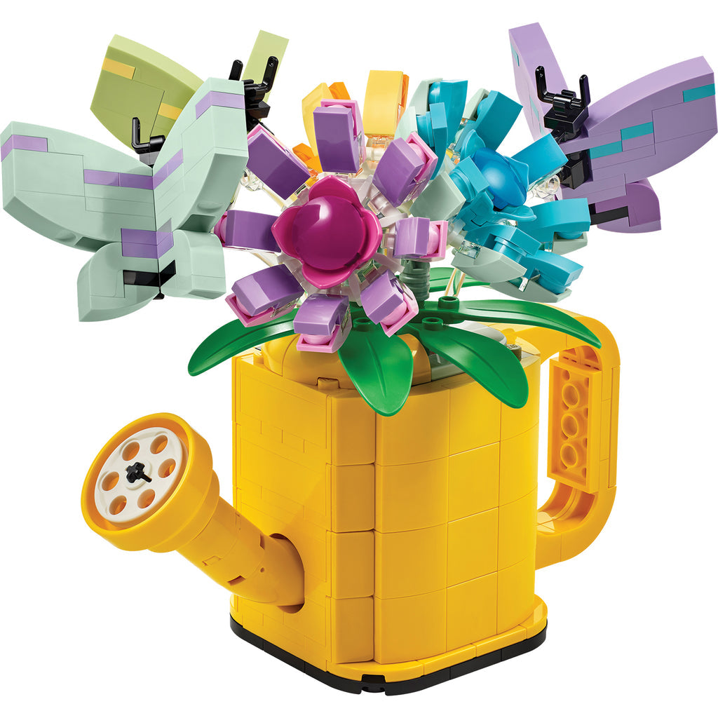 LEGO® Creator 3-in-1 Flowers in Watering Can - Bộ lắp ráp Bình tưới hoa 3 trong 1 - LEGO 31149 - Hình ảnh chi tiết 2