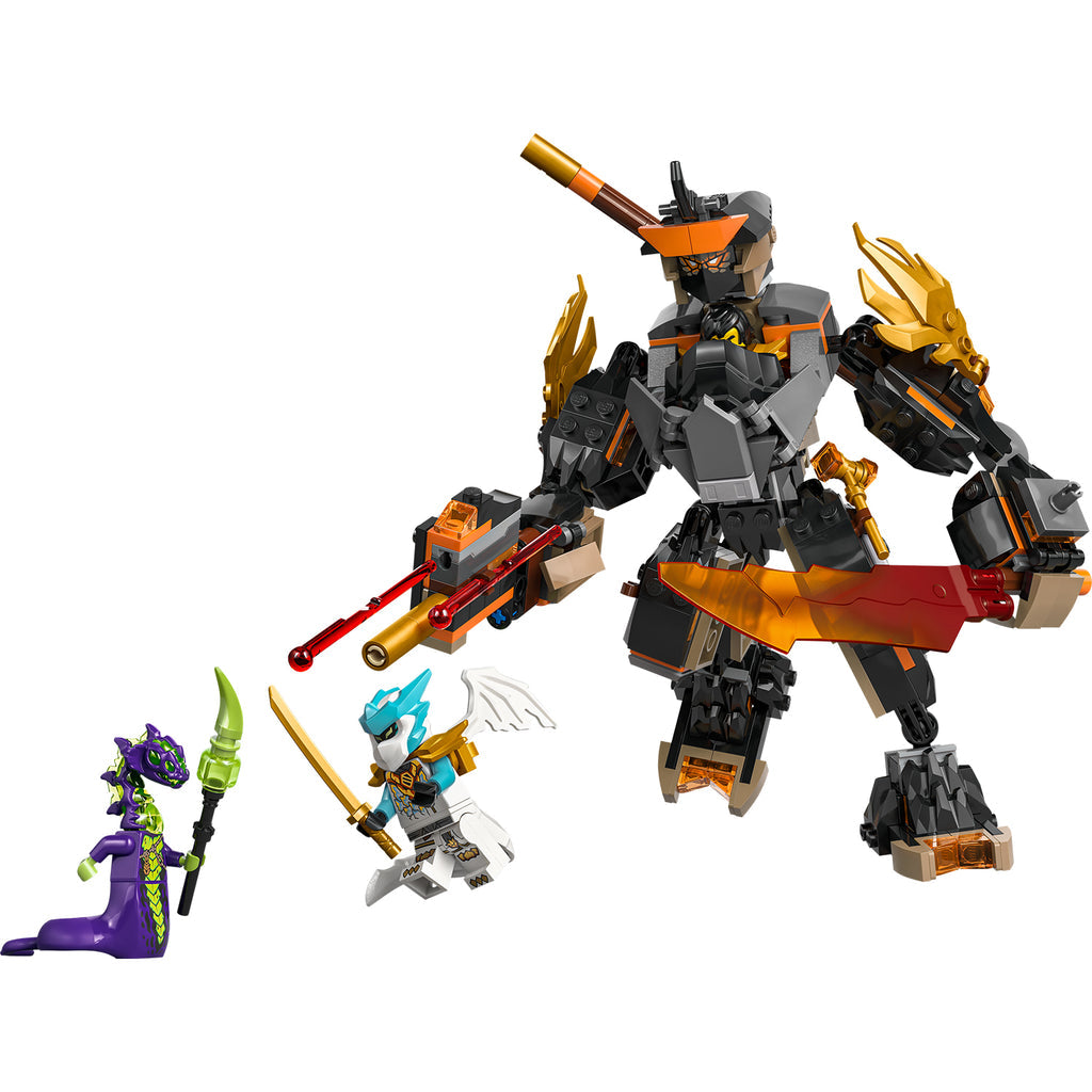 LEGO® NINJAGO® Cole’s Mission Mech & Dragon Zane - Robot Chiến Giáp & Rồng Zane - LEGO 71854 - Hình ảnh chi tiết 2