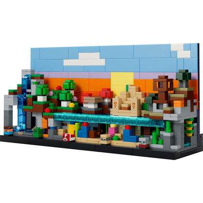 LEGO® Minecraft Mini Biomes - Bộ Lắp Ráp 5 Vùng Sinh Thái - LEGO 21589 - Hình ảnh chi tiết 2