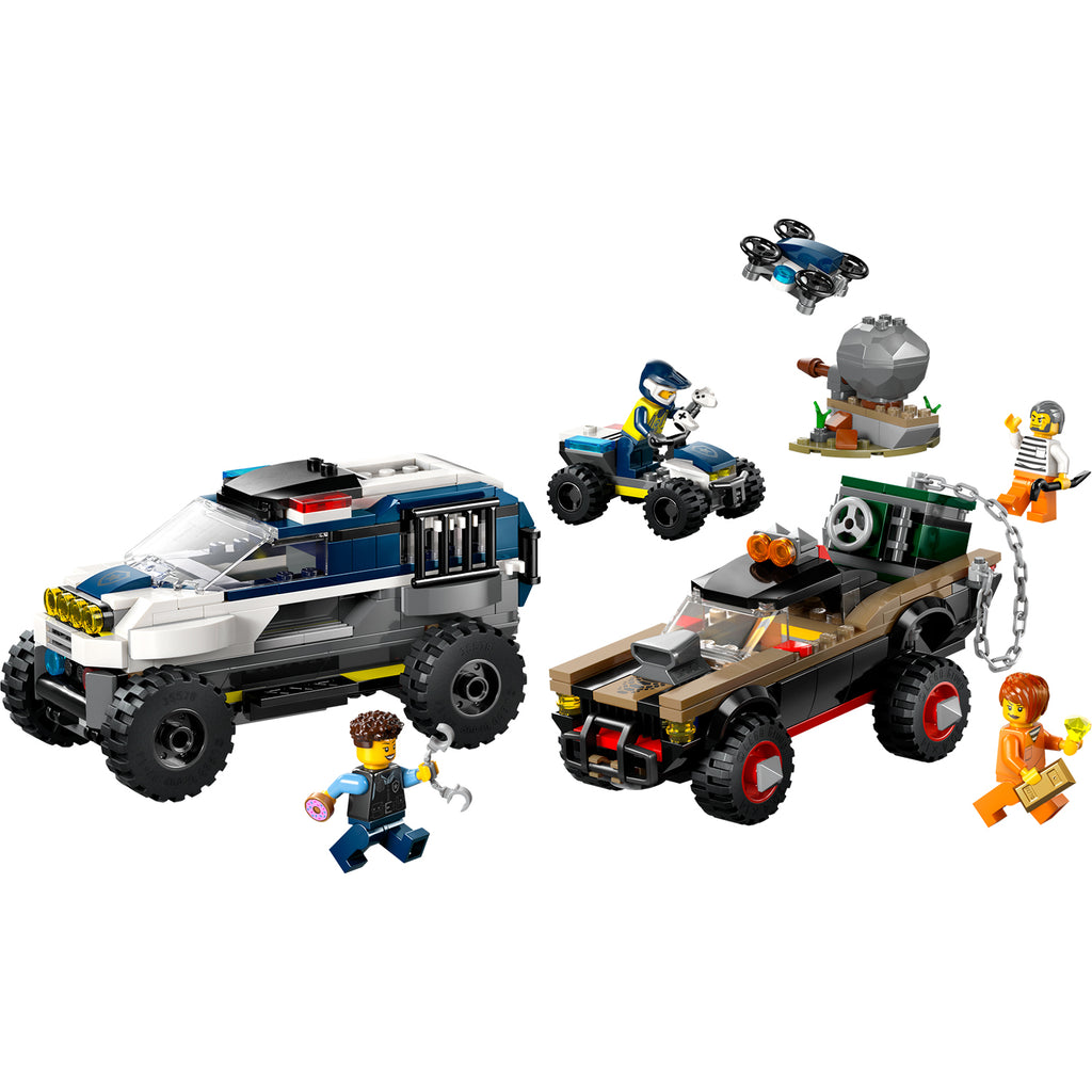 LEGO® City Off-Road Police Car Chase - Bộ Lắp Ráp Xe Cảnh Sát Địa Hình 60449 - LEGO - Hình ảnh chi tiết 2