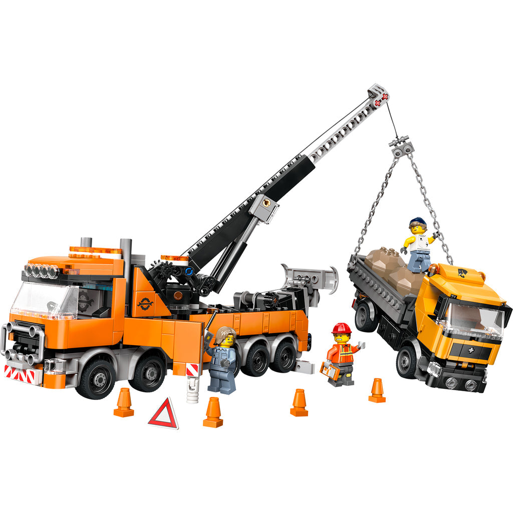 LEGO® City Heavy-Duty Recovery Tow Truck with Crane Xe Kéo Phục Hồi Hạng Nặng 60467 LEGO - Hình ảnh chi tiết 2
