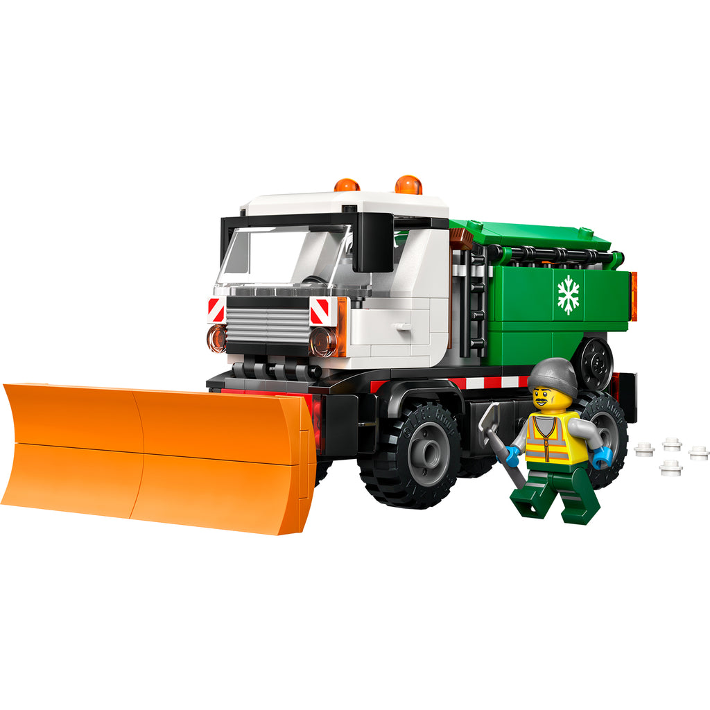 LEGO® City Snowplow - Xe Ủi Tuyết Đồ Chơi Lắp Ráp - LEGO 60490 - Hình ảnh chi tiết 2