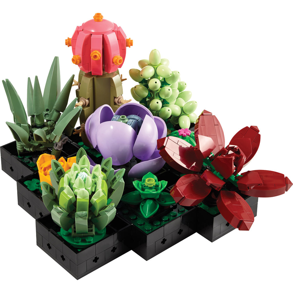 LEGO® Succulents - Bộ Lắp Ráp Sen Đá Decor - LEGO 10309 - Hình ảnh chi tiết 2