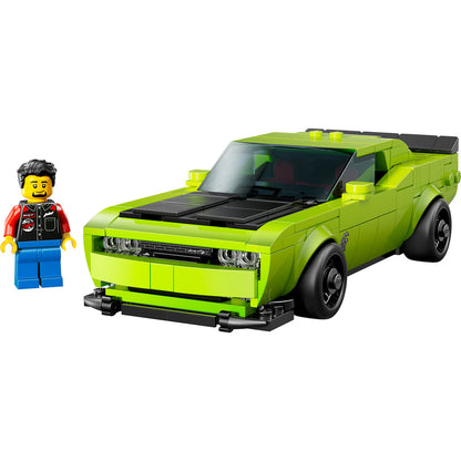 LEGO® Speed Champions Dodge Challenger SRT Hellcat Sports Car - Đồ chơi lắp ráp Xe thể thao Dodge (77237) - Hình ảnh chi tiết 2