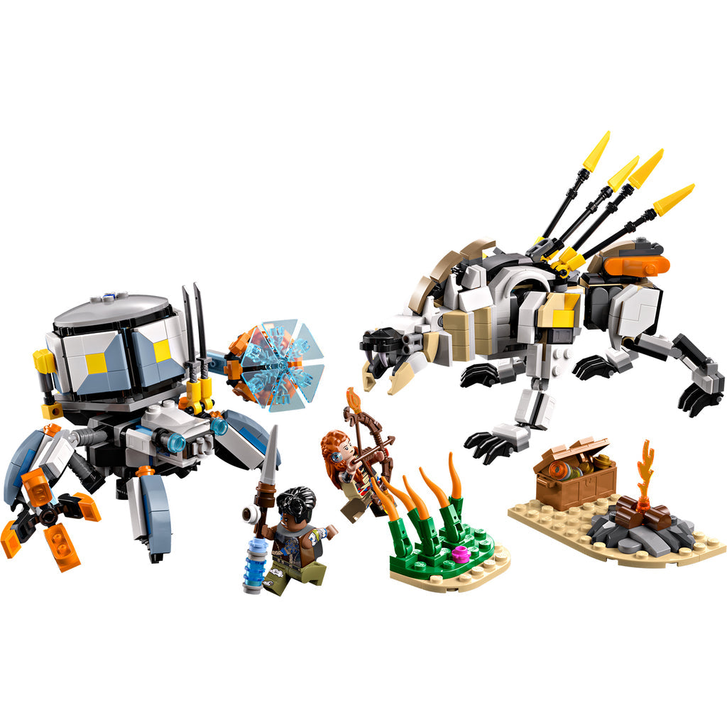 LEGO® Horizon Adventures™ Aloy & Varl vs. Shell-Walker & Sawtooth Đồ Chơi Lắp Ráp Robot 77037 - Hình ảnh chi tiết 2