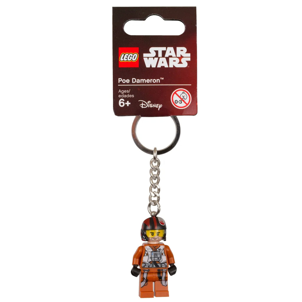 LEGO® Star Wars™ Poe Dameron™ Keyring - Móc Khóa Nhân Vật Chính Hãng LEGO 853605 - Hình ảnh chi tiết 2