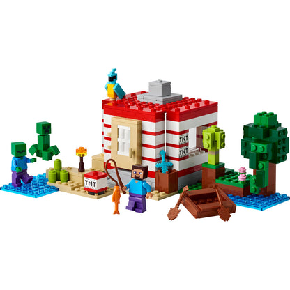LEGO® Minecraft® The TNT Jungle House - Đồ Chơi Lắp Ráp Ngôi Nhà TNT Rừng Rậm 21275 - LEGO - Hình ảnh chi tiết 2