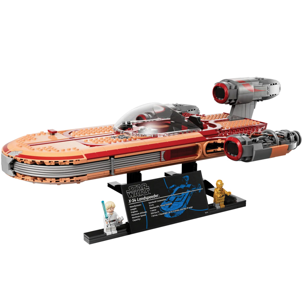 LEGO® Star Wars™ Luke Skywalker’s Landspeeder™ Mô Hình Sưu Tầm UCS 75341 - Hình ảnh chi tiết 2