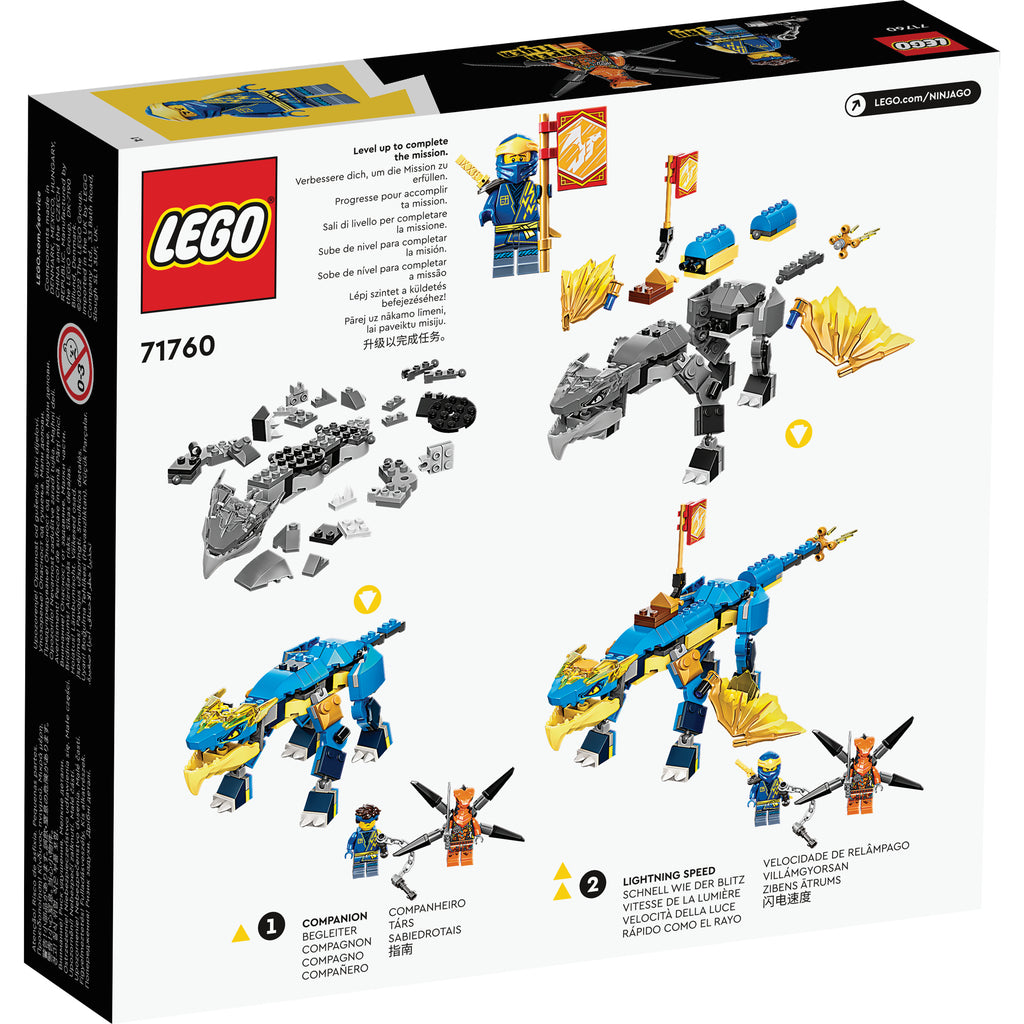 LEGO® NINJAGO® Jay’s Thunder Dragon EVO - Đồ Chơi Lắp Ráp Rồng Sấm Sét - LEGO 71760 - Hình ảnh bổ sung 7
