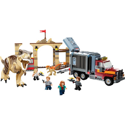 LEGO® Jurassic World T. rex & Atrociraptor Dinosaur Breakout - Đồ Chơi Lắp Ráp Khủng Long 76948 - LEGO - Hình ảnh chi tiết 2