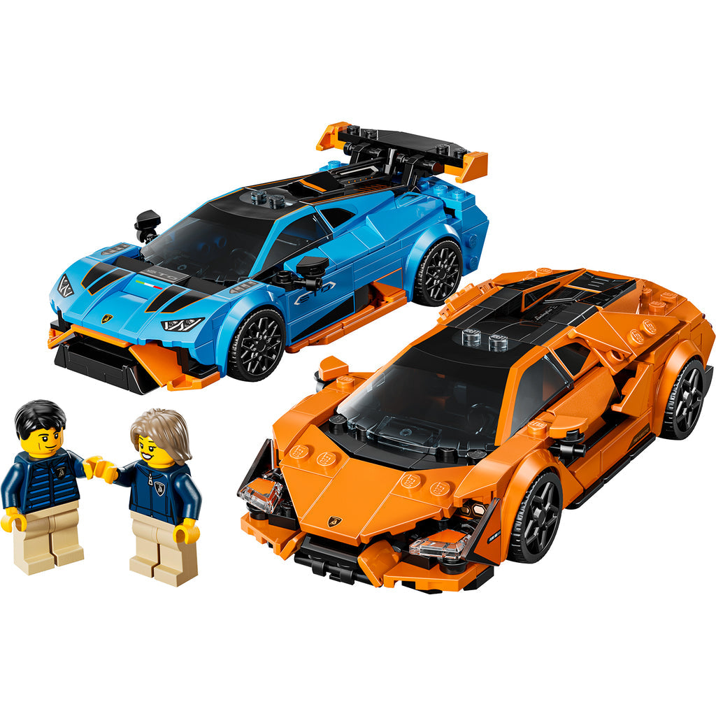 LEGO® Speed Champions Lamborghini Revuelto & Huracán STO - Bộ Đồ Chơi Lắp Ráp Siêu Xe LEGO 77238 - Hình ảnh chi tiết 2