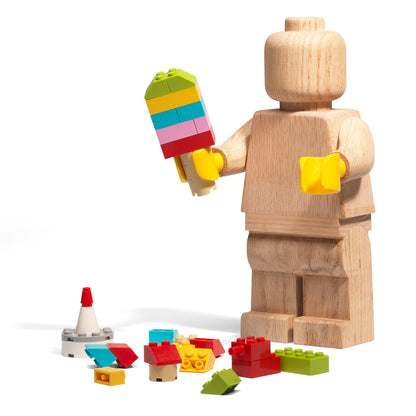 LEGO® Wooden Minifigure - Nhân Vật LEGO Bằng Gỗ Cao Cấp - LEGO 853967 - Hình ảnh chi tiết 2