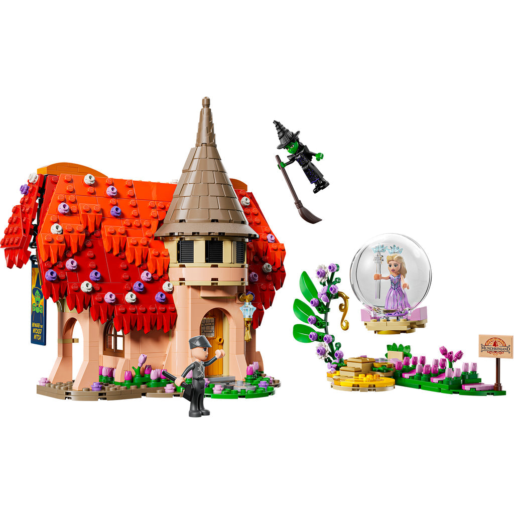 LEGO® Wicked Glinda & Elphaba Visit Munchkinland Đồ Chơi Lắp Ráp Nhà Munchkin LEGO 75690 - Hình ảnh chi tiết 2