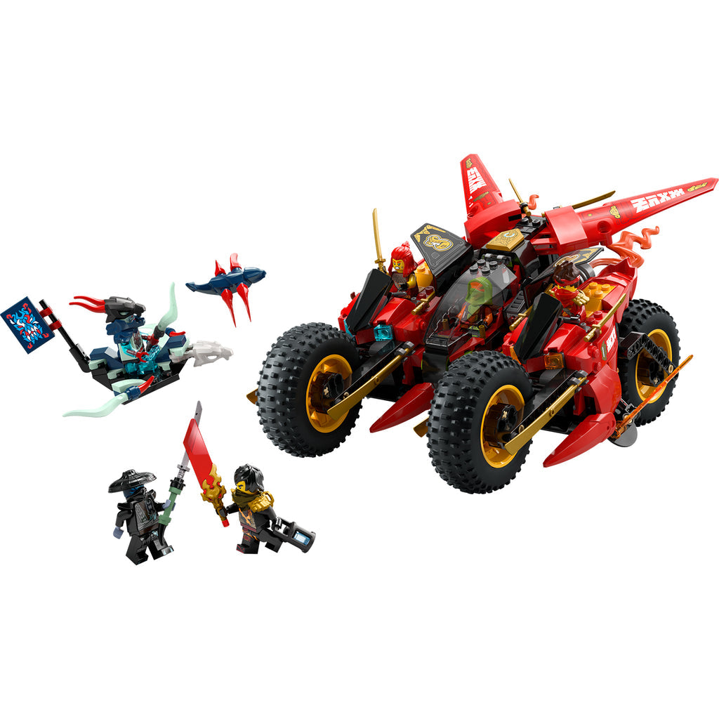 LEGO® NINJAGO® Ninja Combat Vehicle - Xe Chiến Đấu Ninja 3-trong-1 (71844) - Hình ảnh chi tiết 2