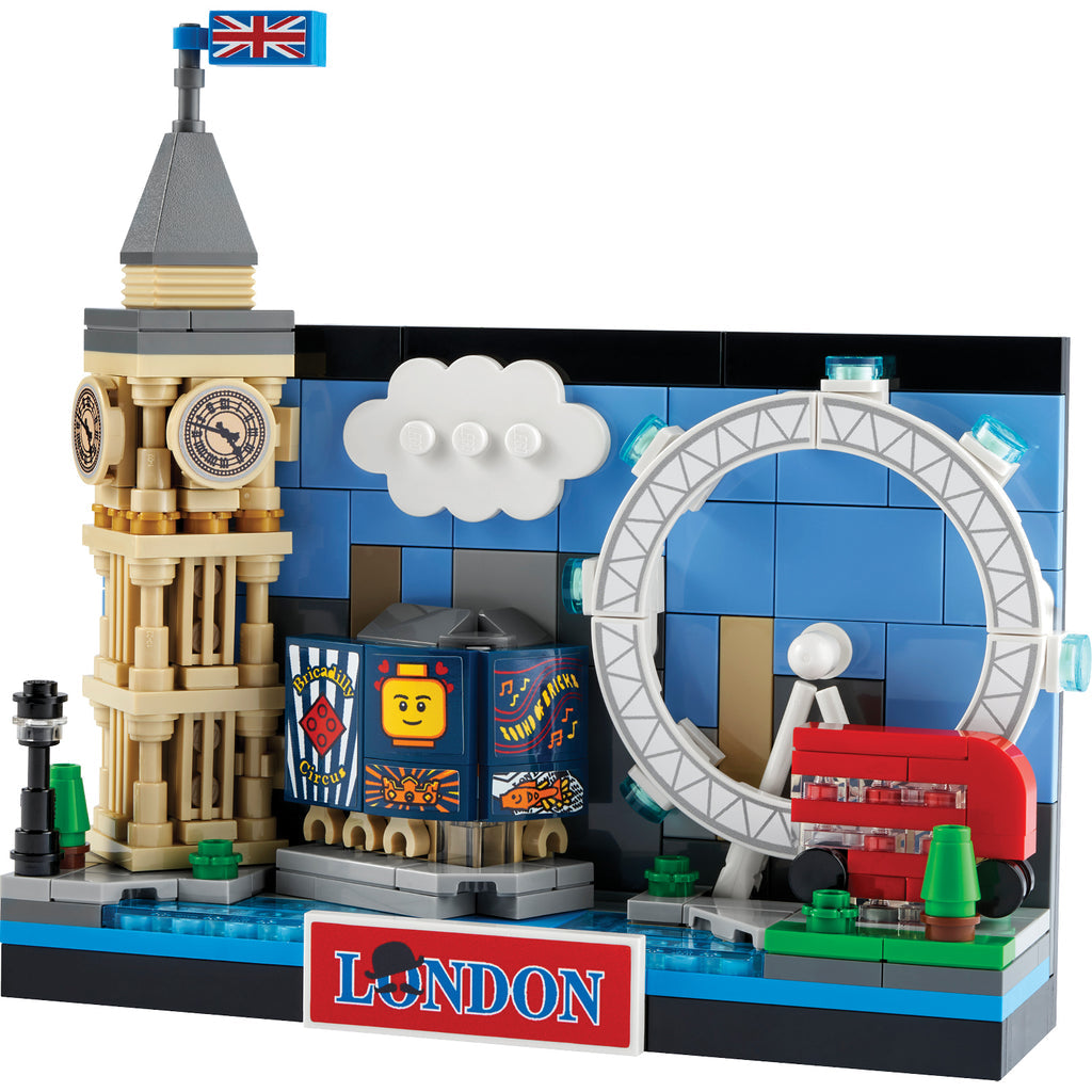 LEGO® Creator London Postcard - Mô Hình Bưu Thiếp 3D London - LEGO 40569 - Hình ảnh chi tiết 2