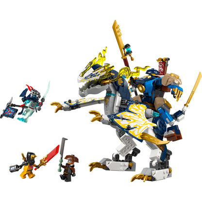 LEGO® NINJAGO® Rogue's Mech Dragon Rider - Đồ Chơi Lắp Ráp Rồng Và Robot 2 Trong 1 - LEGO 71843 - Hình ảnh chi tiết 2
