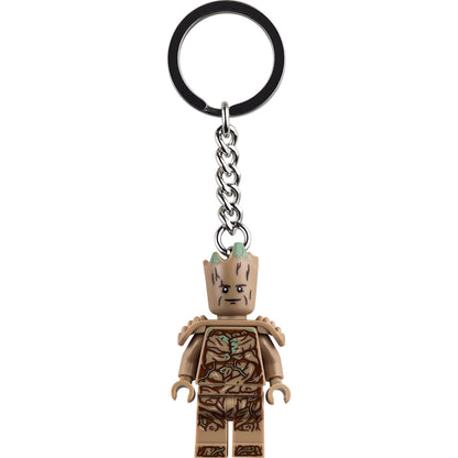 LEGO® Marvel Groot Keyring - Móc Khóa Nhân Vật Groot Marvel Chính Hãng - LEGO 854291 - Hình ảnh chi tiết 2