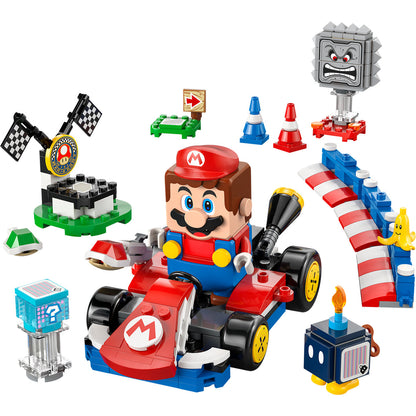 LEGO® Super Mario™: Mario Kart™ – Interactive LEGO® Mario™ & Standard Kart - Đồ Chơi Lắp Ráp Xe Đua Tương Tác LEGO 72043 - Hình ảnh chi tiết 2