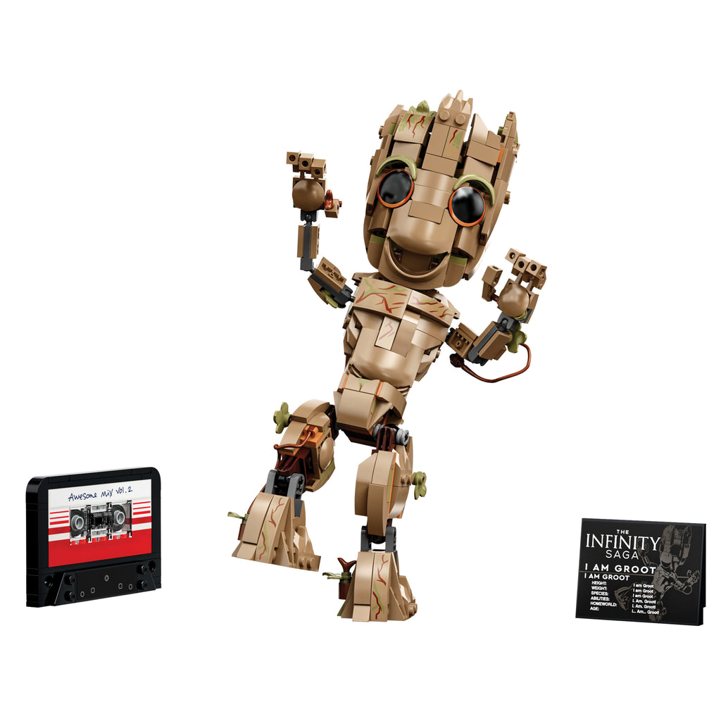 LEGO® Marvel I am Groot - Mô Hình Lắp Ráp Baby Groot - LEGO 76217 - Hình ảnh chi tiết 2