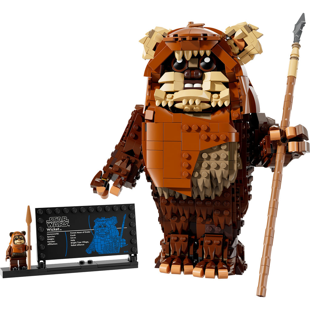 LEGO® Star Wars™ Wicket the Ewok™ - Mô hình lắp ráp nhân vật 75430 - Hình ảnh chi tiết 2