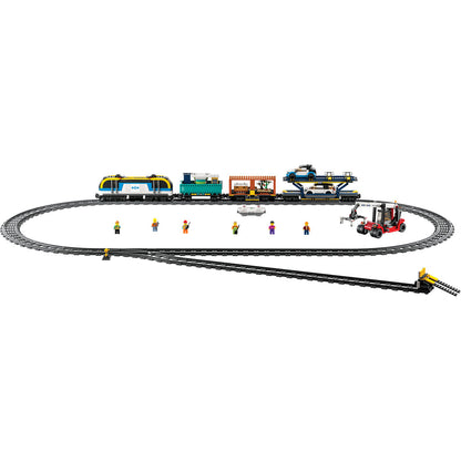 LEGO® City Freight Train - Tàu Hỏa Chở Hàng Điều Khiển Từ Xa - LEGO 60336 - Hình ảnh chi tiết 2