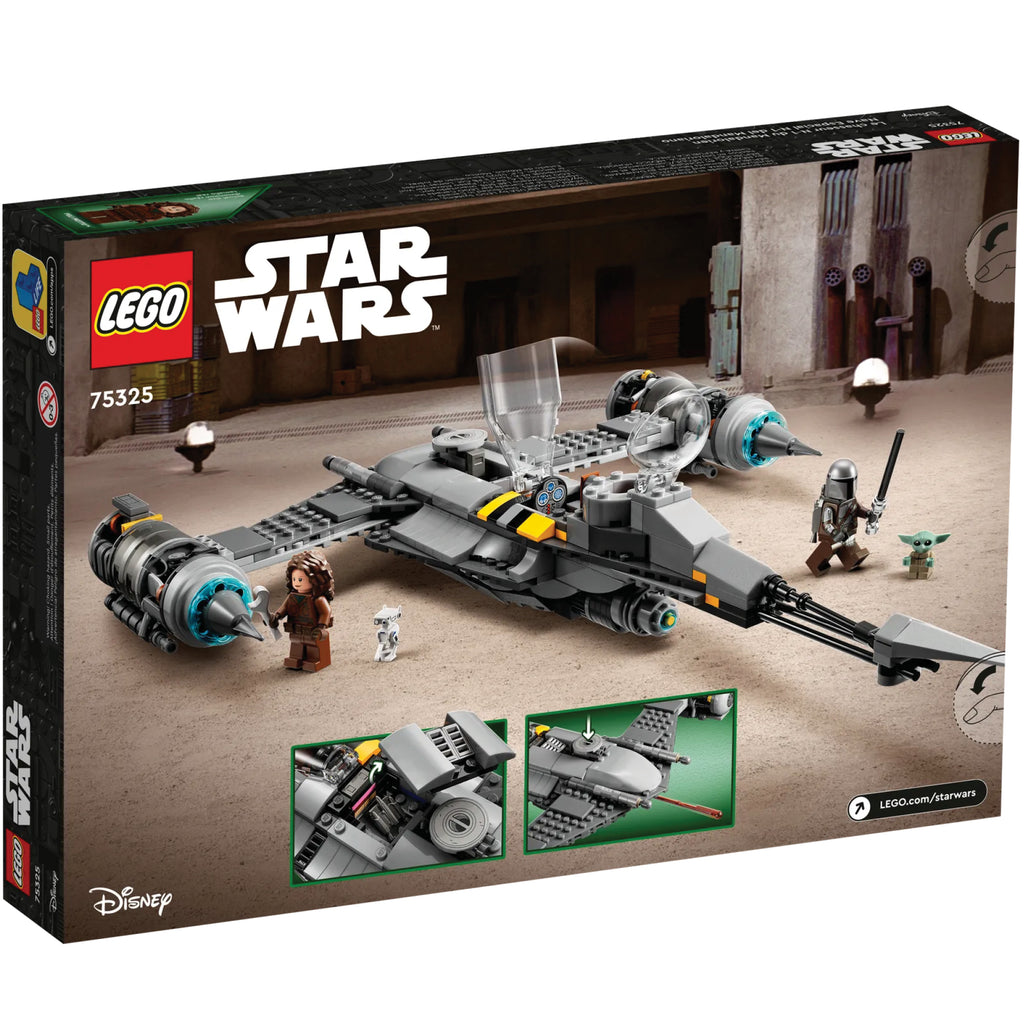LEGO® Star Wars™ The Mandalorian’s N-1 Starfighter™ - Đồ chơi lắp ráp Phi thuyền N-1 của Mandalorian LEGO 75325 - Góc nhìn khác 3