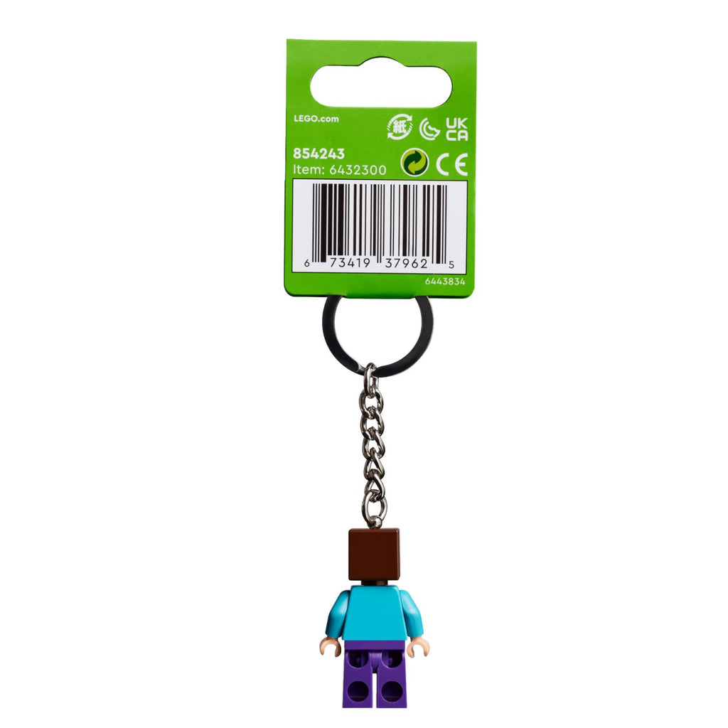 LEGO® Minecraft® Steve Keyring - Móc Khóa Nhân Vật Steve Chính Hãng LEGO - Hình ảnh chi tiết 2