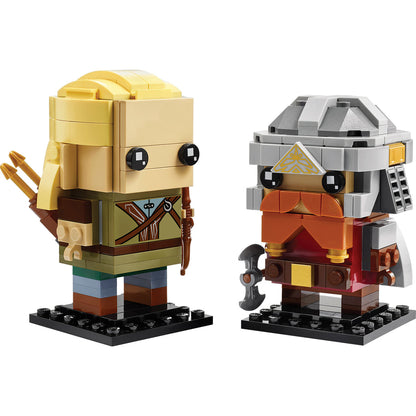 LEGO® BrickHeadz™ Legolas & Gimli™ Bộ Mô Hình Lắp Ráp Chúa Tể Những Chiếc Nhẫn LEGO 40751 - Hình ảnh chi tiết 2