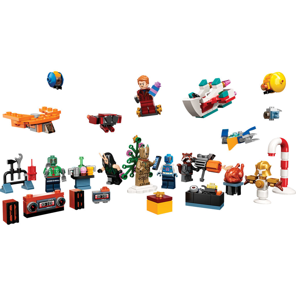 LEGO® Marvel Studios’ Guardians of the Galaxy Advent Calendar - Bộ Đồ Chơi Lịch Mùa Vọng Giáng Sinh - LEGO 76231 - Hình ảnh chi tiết 2