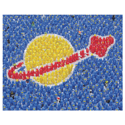 LEGO Ideas Minifigure Space Mission 1000-Piece Puzzle - Bộ Xếp Hình 1000 Mảnh LEGO Chính Hãng - Hình ảnh chi tiết 2
