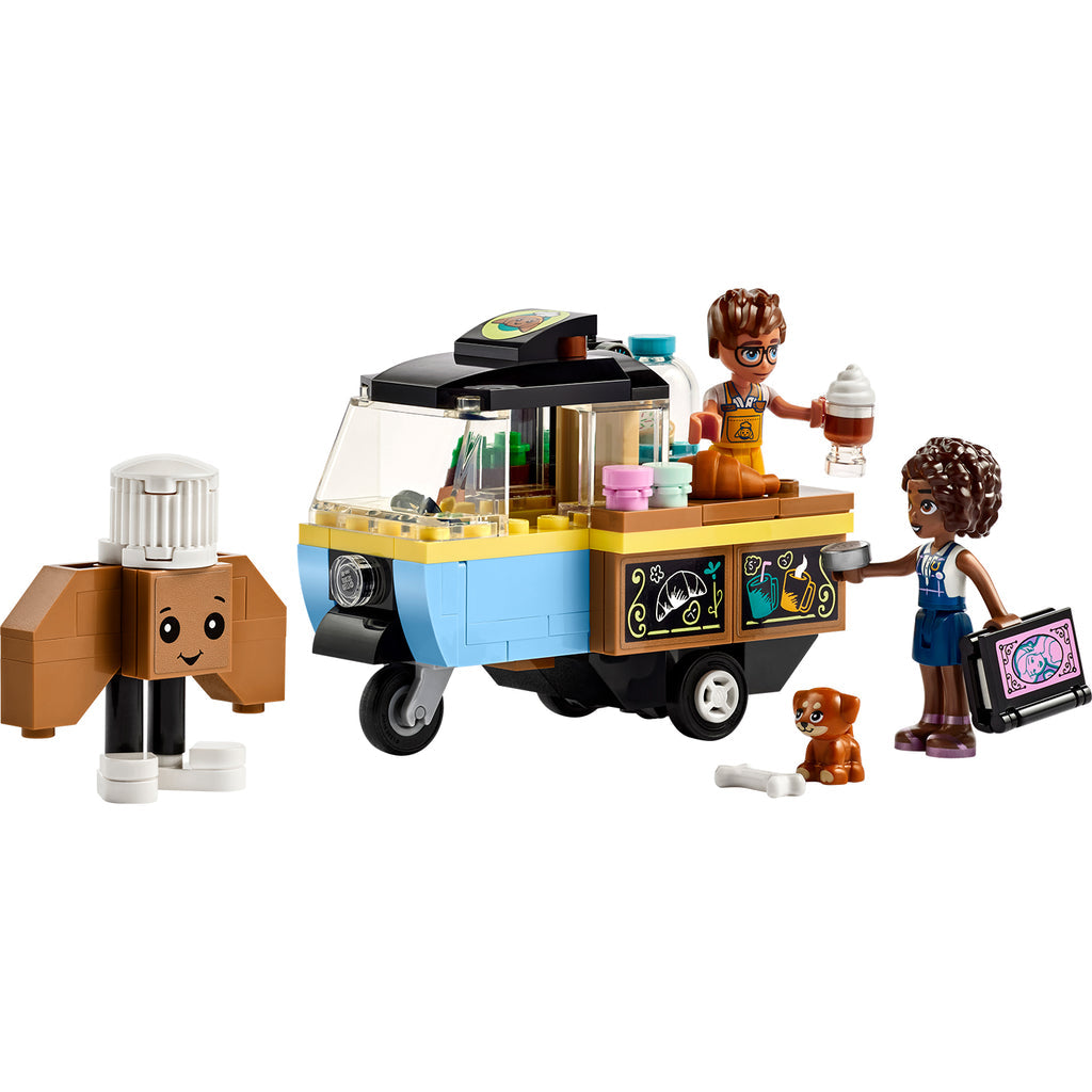 LEGO® Friends™ Mobile Bakery Food Cart - Xe Bán Bánh Mì Di Động - LEGO 42606 - Hình ảnh chi tiết 2